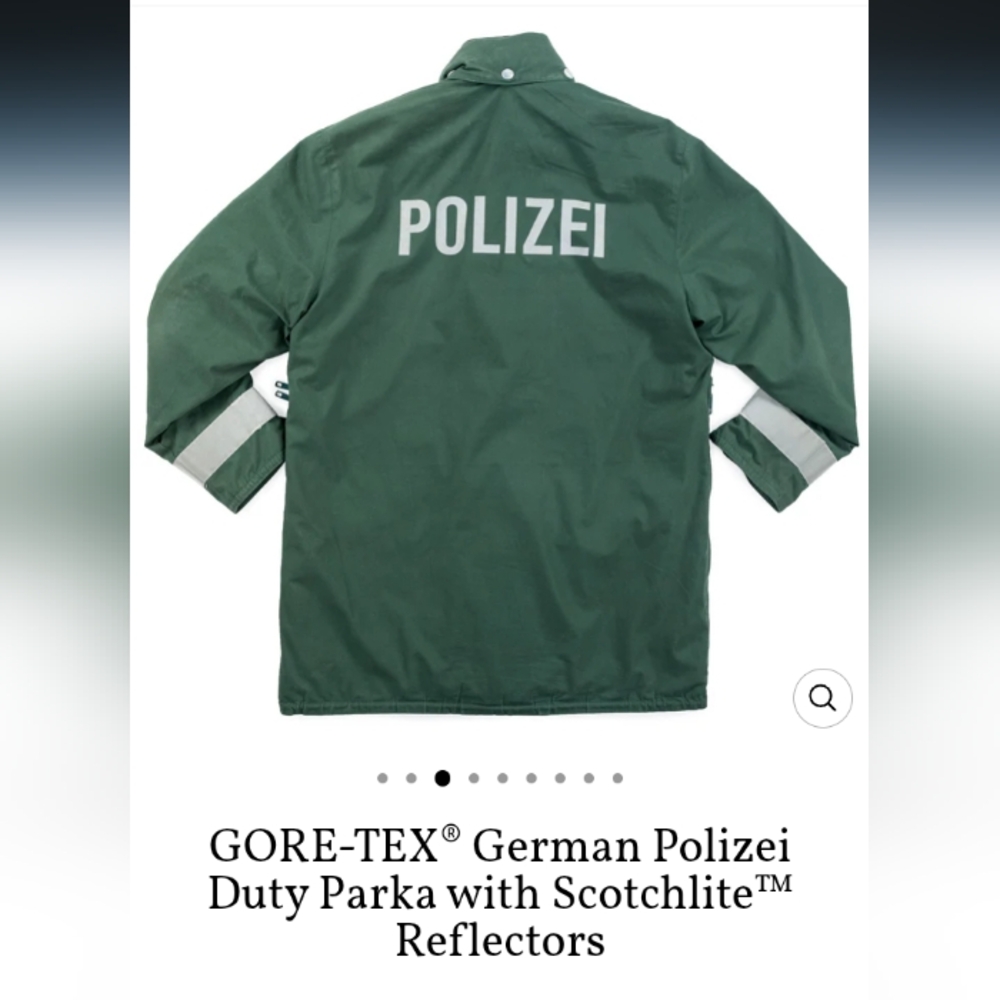 German Polizei duty parka - Picture 11 of 11